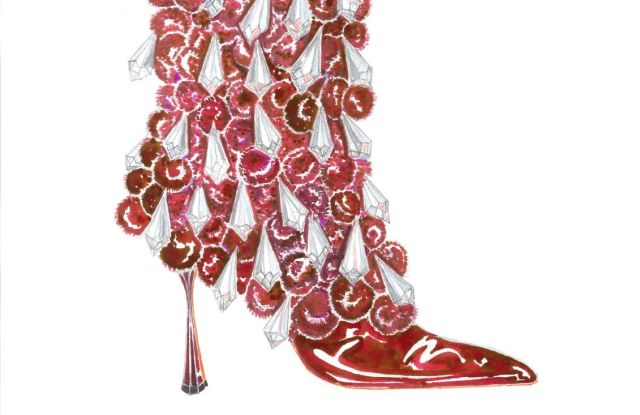 A Manolo Blahnik x Preciosa Crystal creation